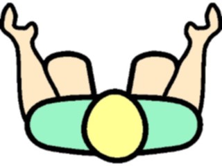 Sticker Custom Preview Image #122297 Sports Other Athlete Top View5