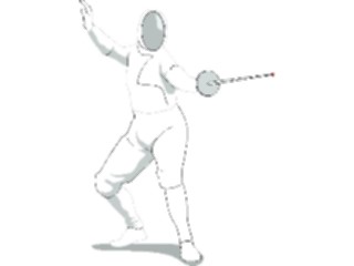Sticker Custom Preview Image #122432 Sports Other Fencing03
