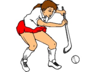 Sticker Custom Preview Image #122450 Sports Other Field Hockey Player02