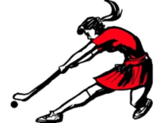 Sticker Custom Preview Image #122451 Sports Other Field Hockey Player03