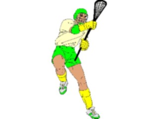Sticker Custom Preview Image #122530 Sports Other Lacrosse Player1