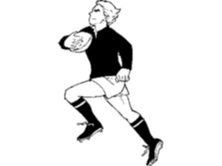 Sticker Custom Preview Image #122625 Sports Other Rugby Player2