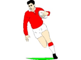 Sticker Custom Preview Image #122626 Sports Other Rugby Player3