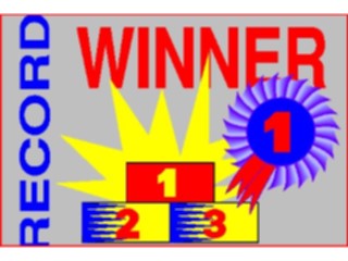 Sticker Custom Preview Image #122688 Sports Other Winner Record