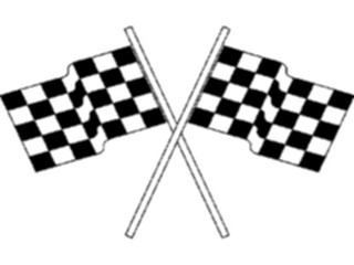 Sticker Custom Preview Image #122776 Sports Racing Auto Racing Flags1