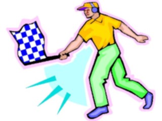 Sticker Custom Preview Image #122788 Sports Racing Checkered Flag3