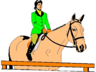 Sticker Custom Preview Image #122827 Sports Racing Horse Racing01