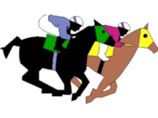 Sticker Custom Preview Image #122842 Sports Racing Horse Racing16