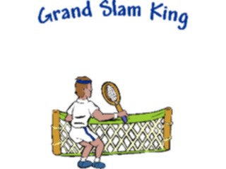 Sticker Custom Preview Image #122921 Sports Racquet Sports Grand Slam King