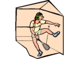 Sticker Custom Preview Image #122930 Sports Racquet Sports Racquetball Player5