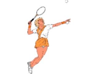 Sticker Custom Preview Image #123016 Sports Racquet Sports Tennis Player02