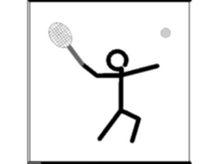 Sticker Custom Preview Image #123023 Sports Racquet Sports Tennis Player09