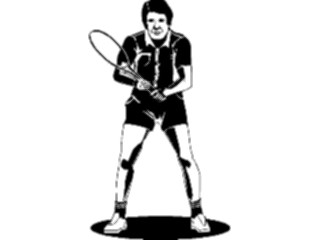 Sticker Custom Preview Image #123027 Sports Racquet Sports Tennis Player13