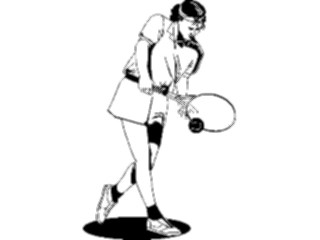 Sticker Custom Preview Image #123029 Sports Racquet Sports Tennis Player15