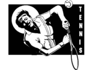Sticker Custom Preview Image #123030 Sports Racquet Sports Tennis Player16
