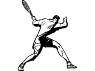 Sticker Custom Preview Image #123031 Sports Racquet Sports Tennis Player17