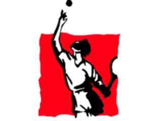 Sticker Custom Preview Image #123032 Sports Racquet Sports Tennis Player18