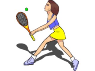 Sticker Custom Preview Image #123068 Sports Racquet Sports Tennis Player54