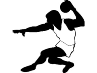 Sticker Custom Preview Image #123100 Sports Silhouettes Athlete3