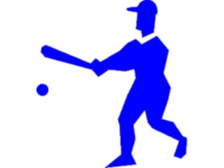 Sticker Custom Preview Image #123103 Sports Silhouettes Baseball Batter2