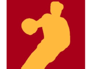 Sticker Custom Preview Image #123118 Sports Silhouettes Basketball Player07