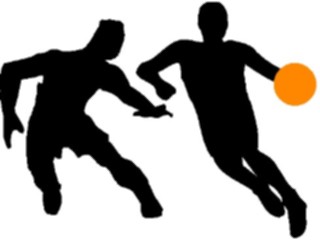 Sticker Custom Preview Image #123125 Sports Silhouettes Basketball Players4