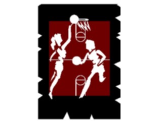 Sticker Custom Preview Image #123126 Sports Silhouettes Basketball Players5