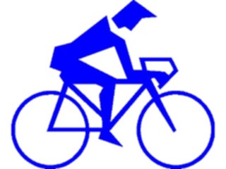 Sticker Custom Preview Image #123151 Sports Silhouettes Cycling1