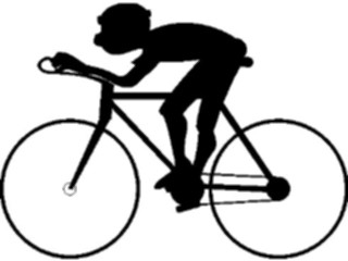 Sticker Custom Preview Image #123153 Sports Silhouettes Cycling3