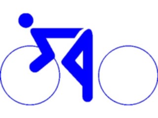 Sticker Custom Preview Image #123159 Sports Silhouettes Cycling9