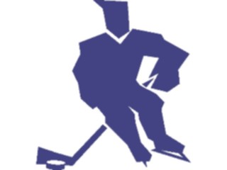 Sticker Custom Preview Image #123228 Sports Silhouettes Ice Hockey02