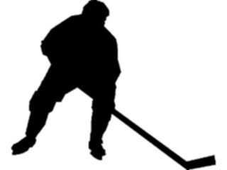 Sticker Custom Preview Image #123238 Sports Silhouettes Ice Hockey12