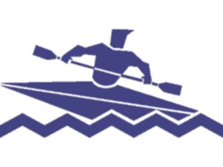 Sticker Custom Preview Image #123250 Sports Silhouettes Kayaking