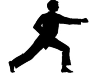 Sticker Custom Preview Image #123260 Sports Silhouettes Martial Arts10