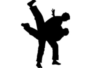 Sticker Custom Preview Image #123261 Sports Silhouettes Martial Arts11