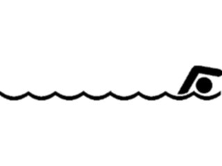 Sticker Custom Preview Image #123319 Sports Silhouettes Swimming05