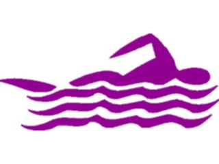 Sticker Custom Preview Image #123324 Sports Silhouettes Swimming10