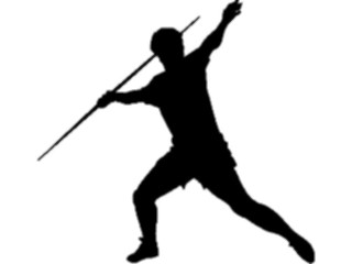 Sticker Custom Preview Image #123344 Sports Silhouettes T F Javelin4