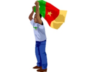 Sticker Custom Preview Image #123633 Sports Soccer World Cup Fan Cameroon