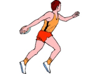 Sticker Custom Preview Image #123659 Sports Track Field Discus6