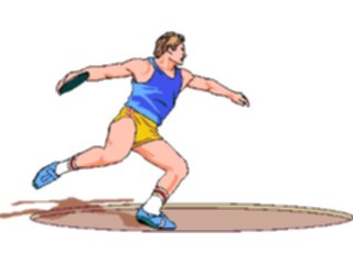 Sticker Custom Preview Image #123660 Sports Track Field Discus7