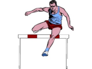 Sticker Custom Preview Image #123690 Sports Track Field Hurdles09