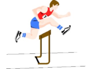 Sticker Custom Preview Image #123693 Sports Track Field Hurdles12