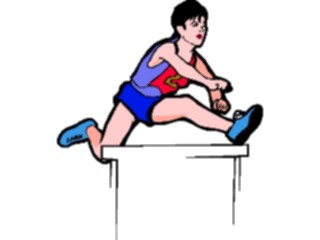 Sticker Custom Preview Image #123694 Sports Track Field Hurdles13