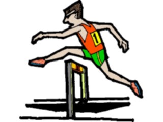 Sticker Custom Preview Image #123698 Sports Track Field Hurdles17