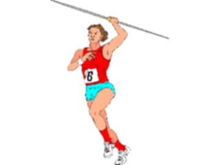 Sticker Custom Preview Image #123700 Sports Track Field Javelin1