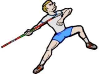 Sticker Custom Preview Image #123707 Sports Track Field Javelin8