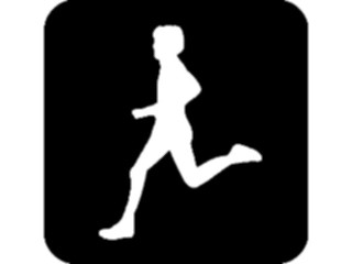 Sticker Custom Preview Image #123723 Sports Track Field Runner01