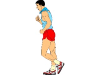 Sticker Custom Preview Image #123724 Sports Track Field Runner02