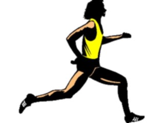 Sticker Custom Preview Image #123727 Sports Track Field Runner05